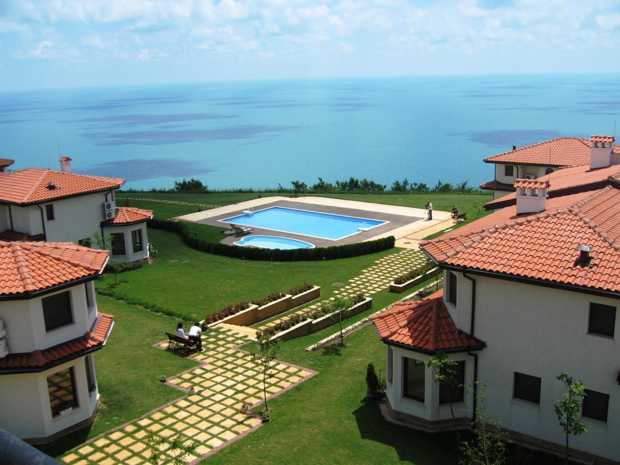 Blacksearama Golf & Villas Balchik Eksteriør billede