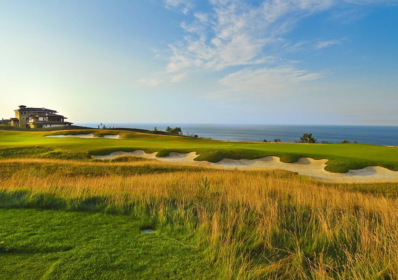 Blacksearama Golf & Villas Balchik Eksteriør billede